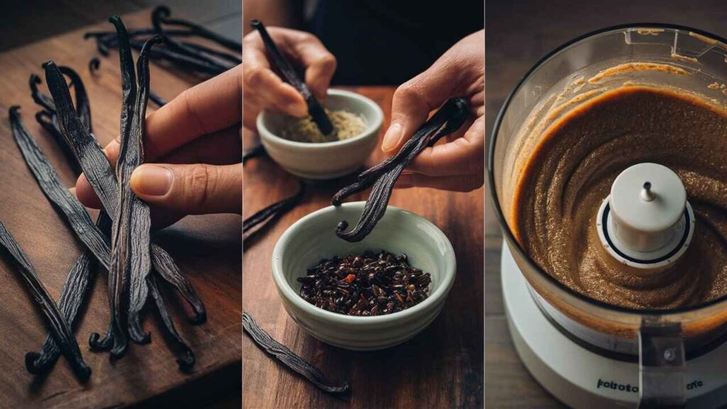 Step By Step Process Of Making Vanilla Paste At Home