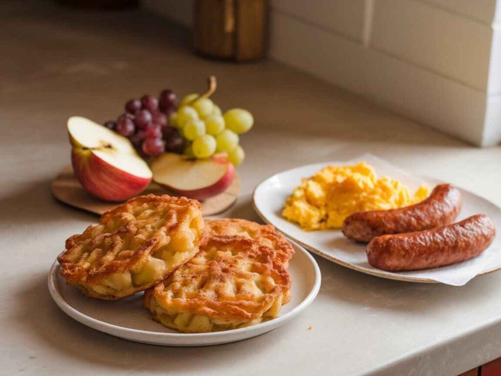 Baked Apple Fritters Brunch Pairing