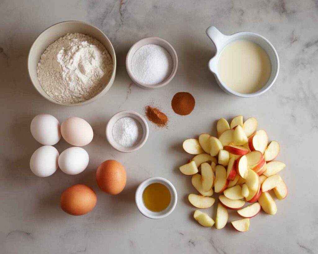 Baked Apple Fritters Ingredients