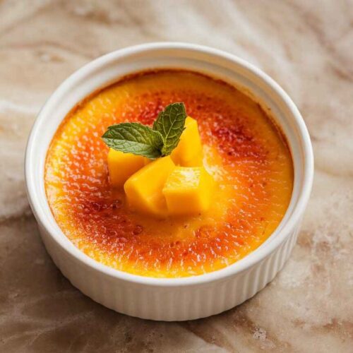 Mango Creme Brulee Featured Image