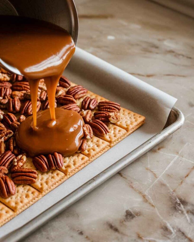 Pecan Pie Bark Preparation Steps