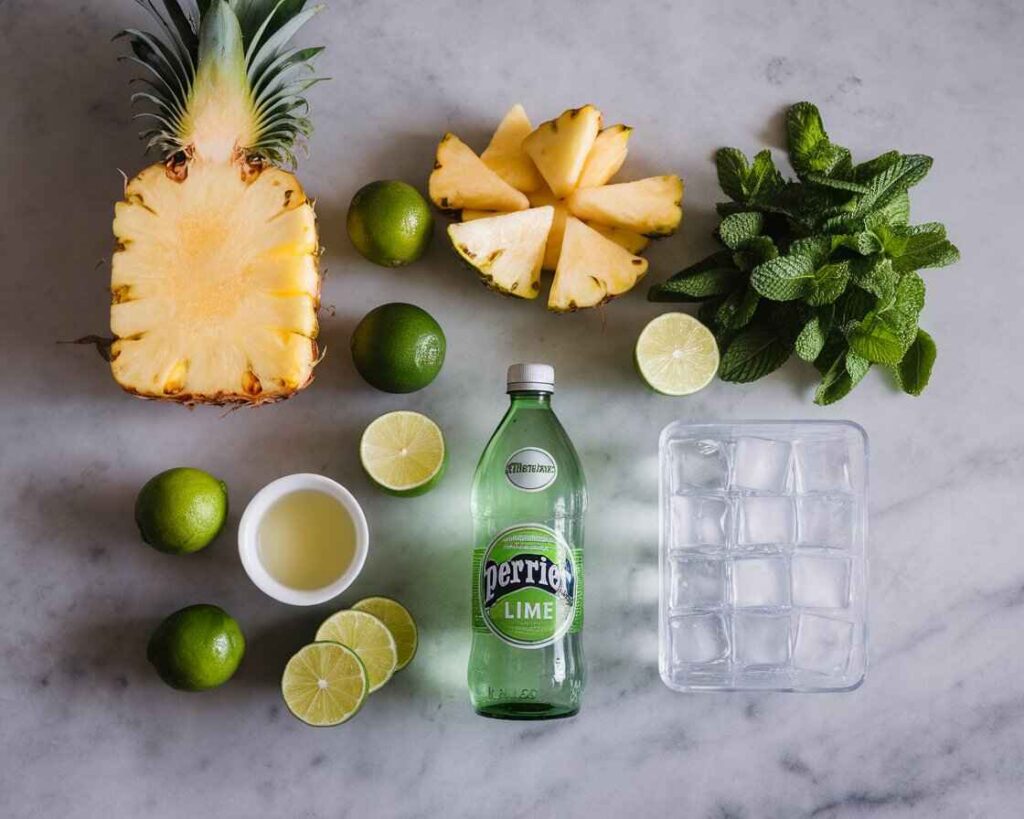 Pineapple Mocktail Ingredients